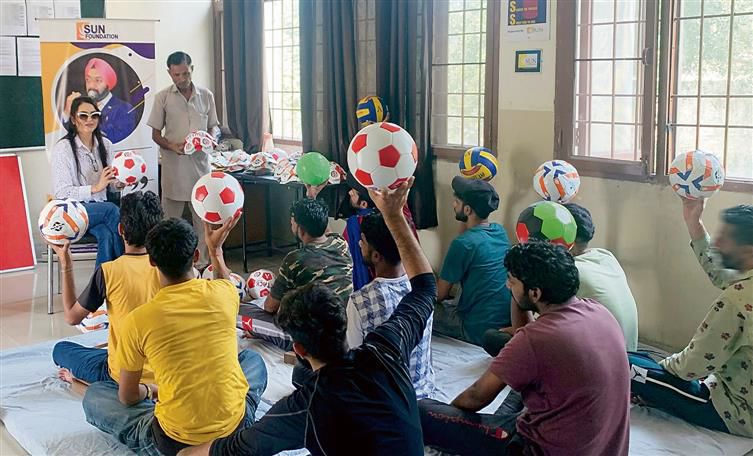 Jalandhar Addicts Find Hope And New Life In Football Sewing The Tribune