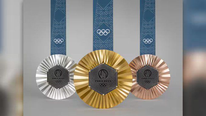 Paris Olympics 2024 medals to contain iron piece from Eiffel Tower ...