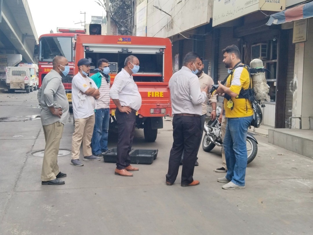 Ammonia gas leak: Authorities are trying hard to contain the incident at Jain Ice Mill in Jalandhar