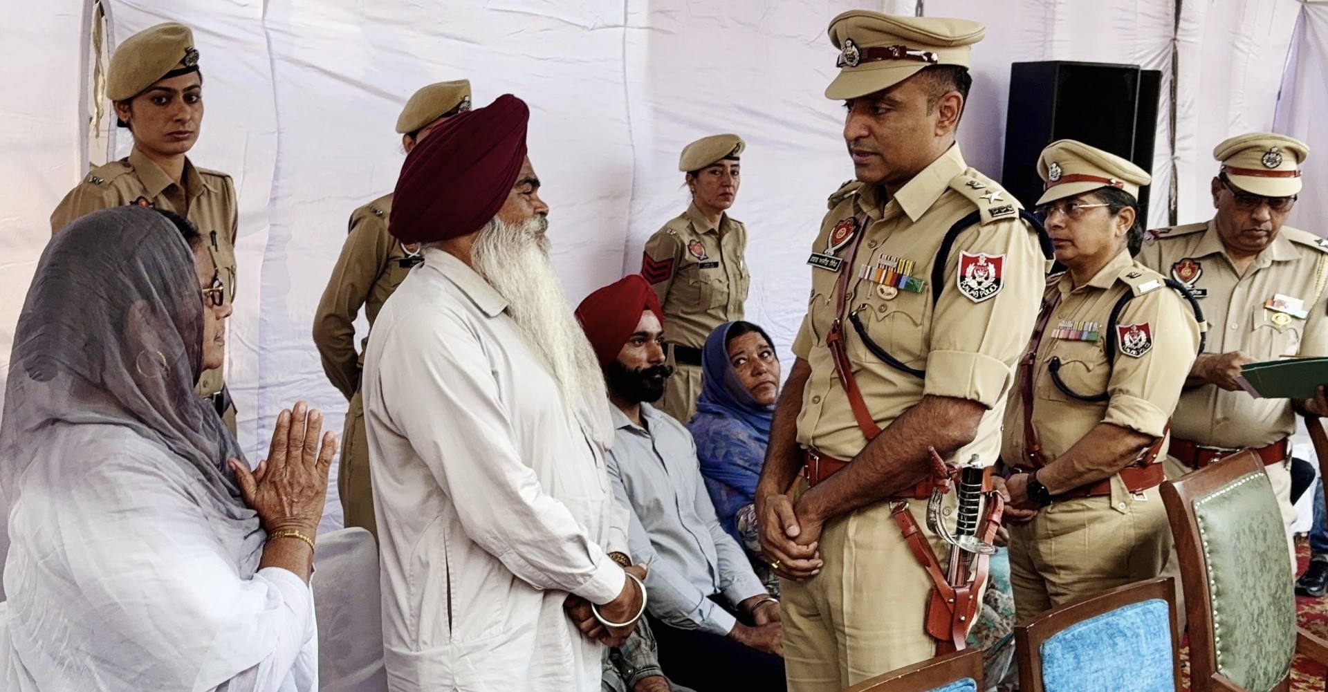 On Police Commemoration Day, kin of Malerkotla martyrs honoured The