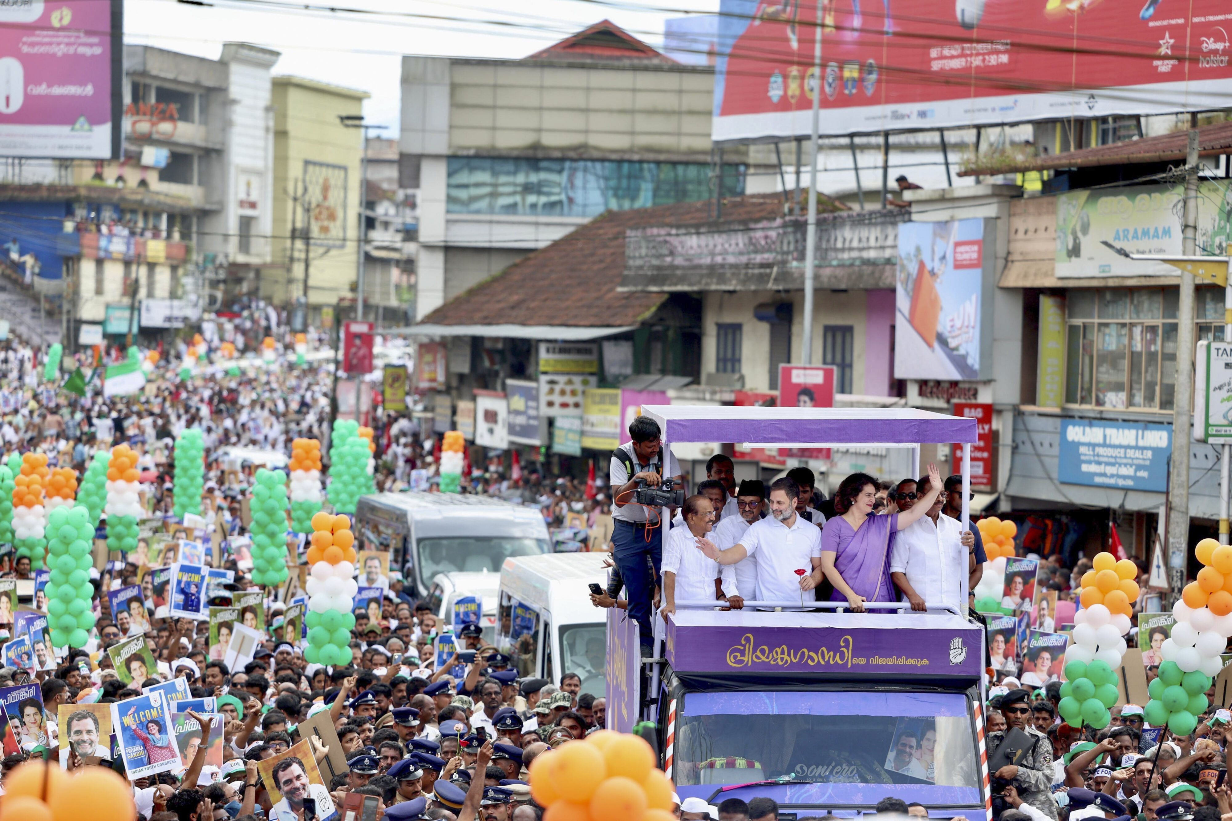 Priyanka Gandhi Files Nomination For Wayanad Ls Bypoll The Tribune