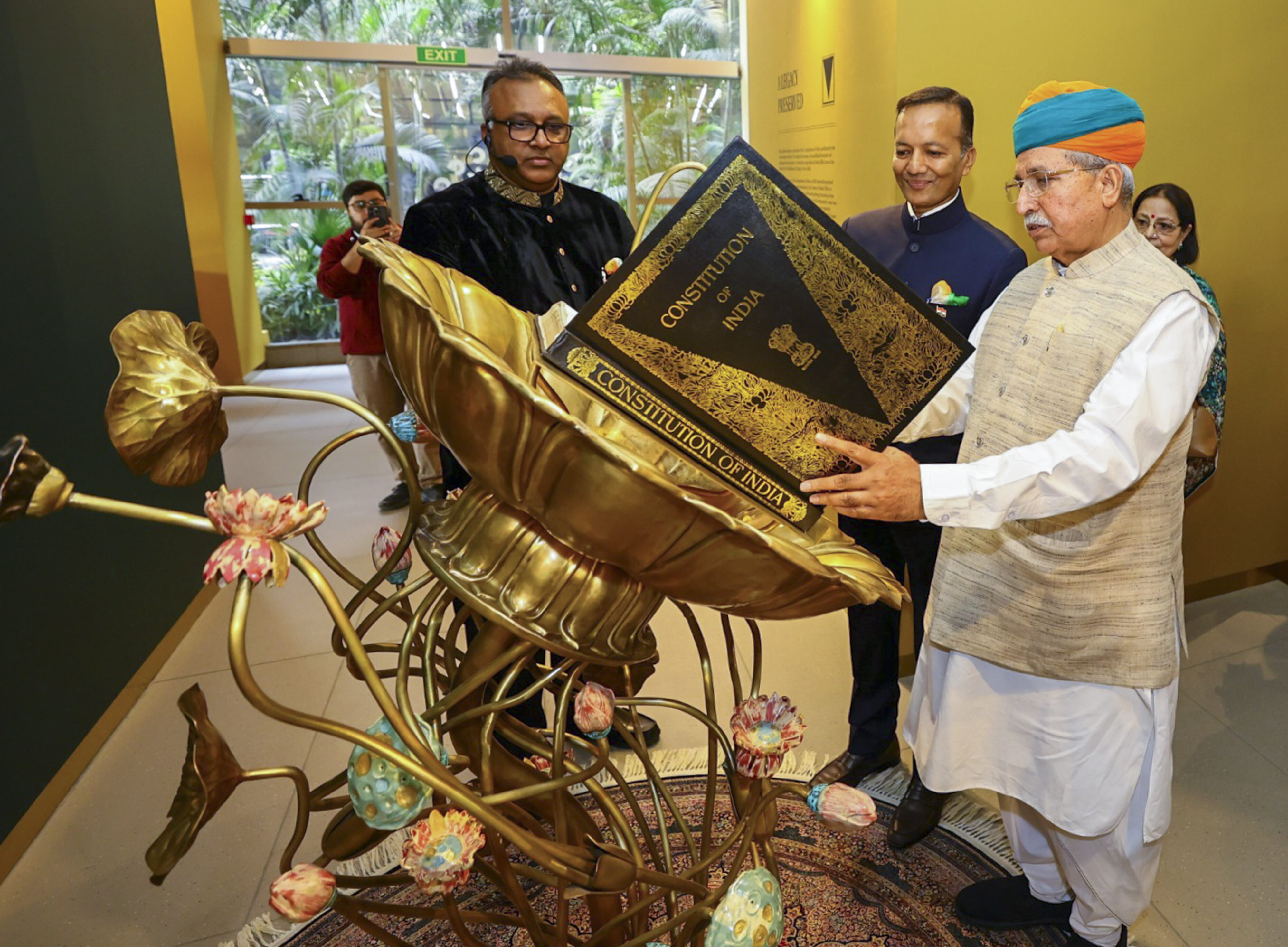 LS Speaker, Union Law Minister inaugurate India's first Constitution Museum  - The Tribune