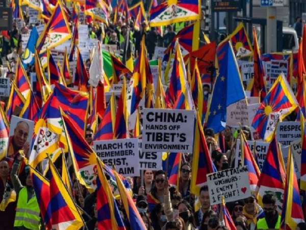 Thousands rally in Hague to mark Tibetan National Uprising Day