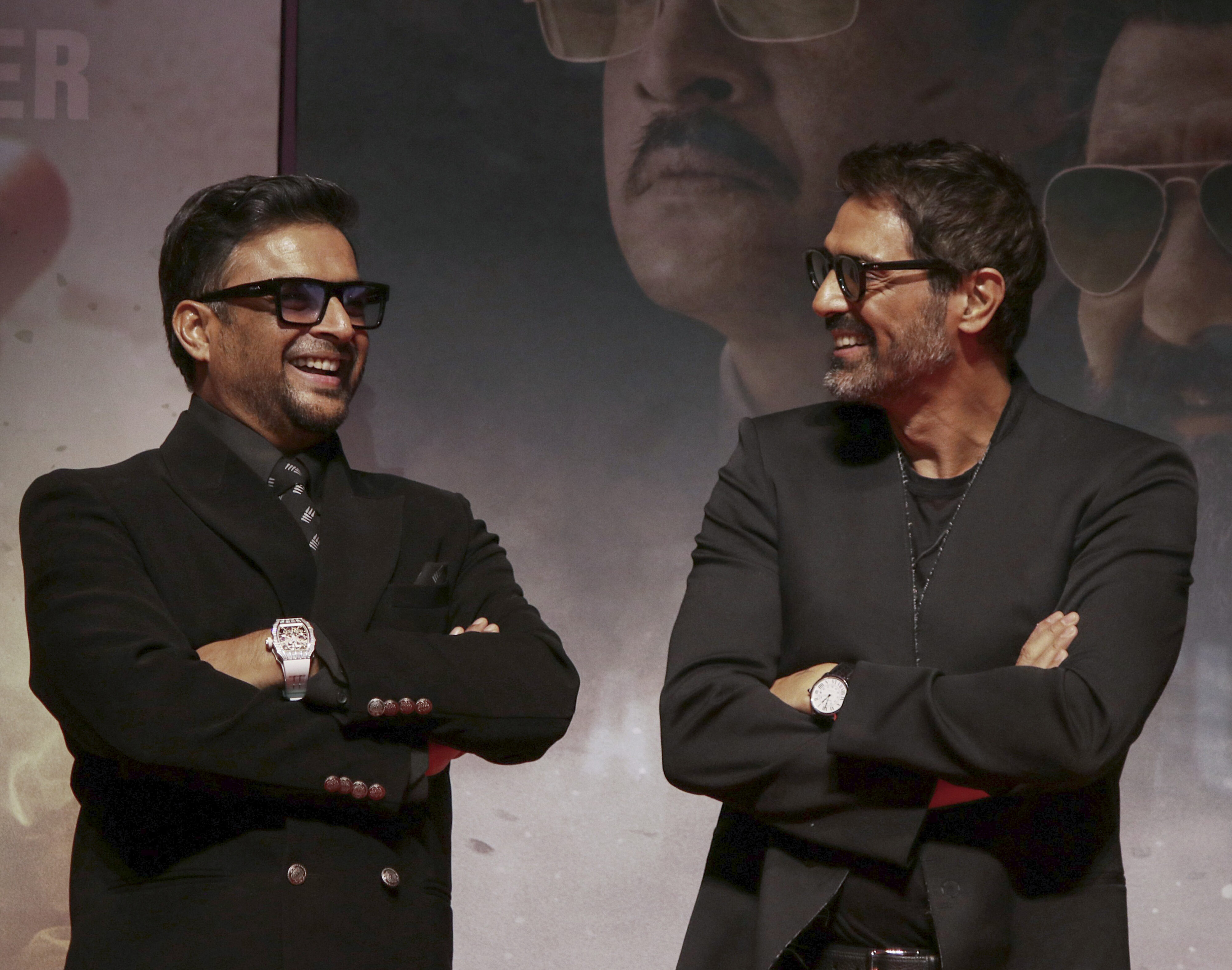  R Madhavan and Arjun Rampal 