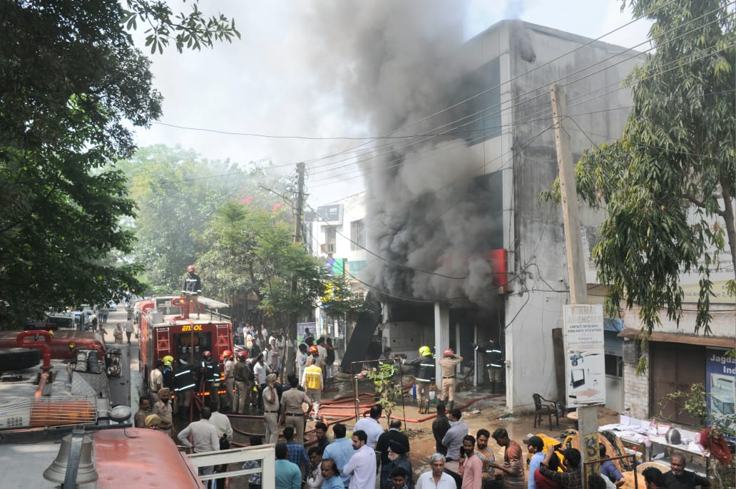 Chandigarh Fire Emergency Hits Industrial Area Phase II