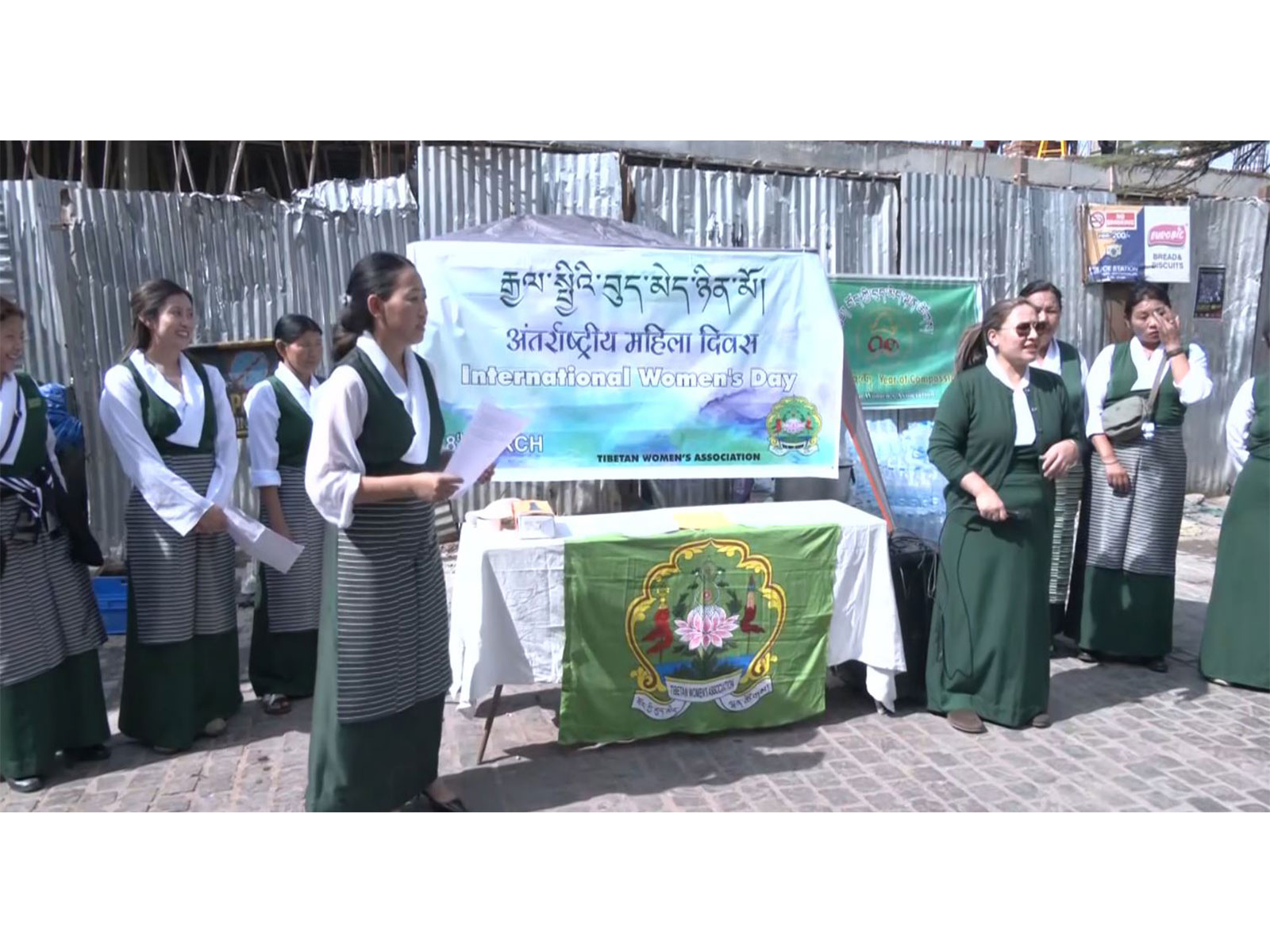 Tibetan women raise awareness about situation inside Tibet on International Women’s Day in Dharamshala