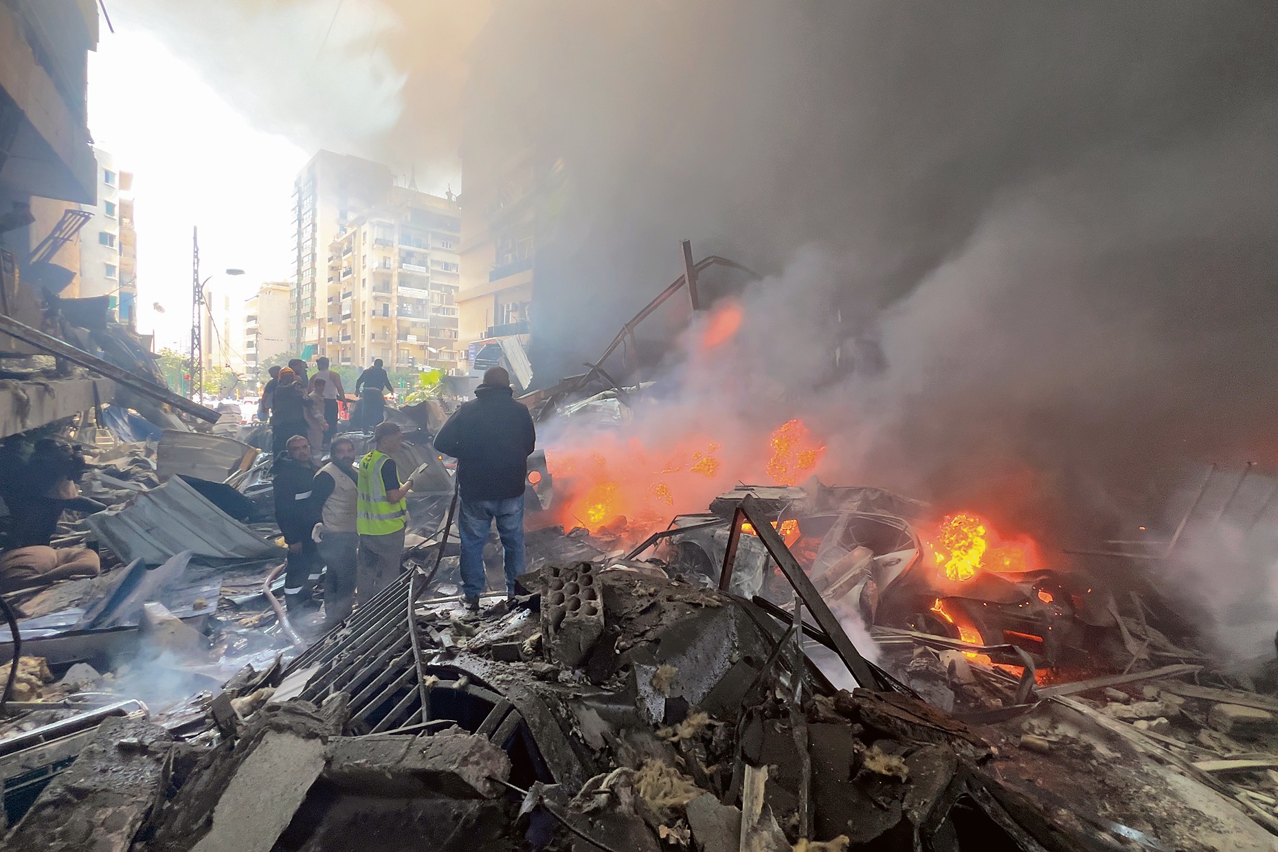 Israel unleashes largest strikes of war on Lebanon, 254 killed