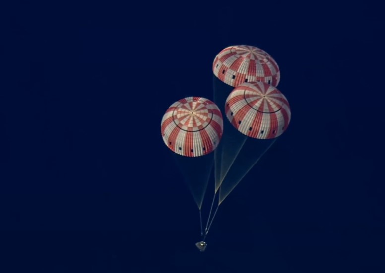 Ground Control to Major Tom: Artemis II crew splashes down after historic Moon mission