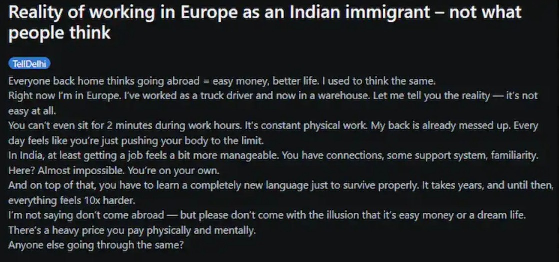 What Nobody Tells You About Being an Indian Trucker in Europe