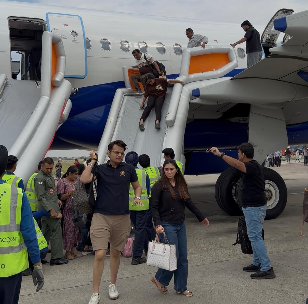 IndiGo Flight Fire Forces Emergency Evacuation for 204 People