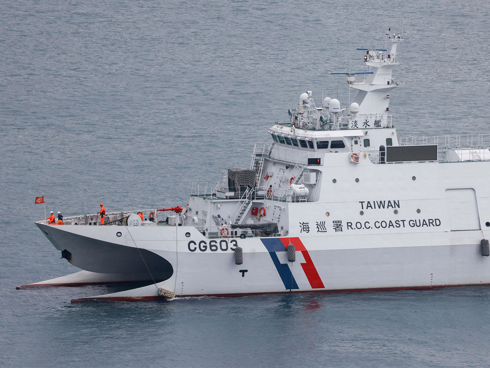 Taiwan detects 6 Chinese naval vessels around its territory