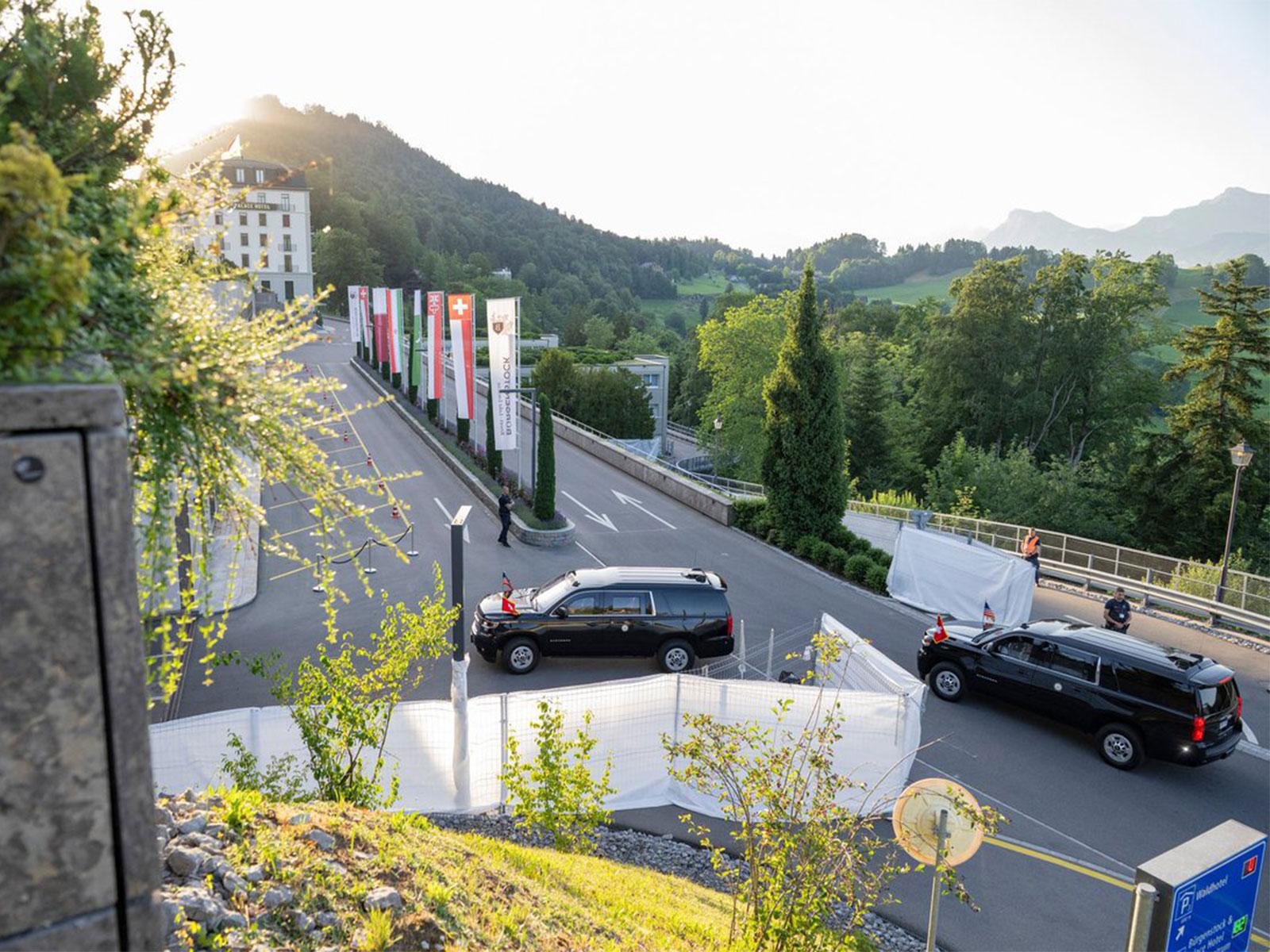 Swiss Government welcomes arrival of US delegation, says delegation led by Vice President Vance headed to Burgenstock