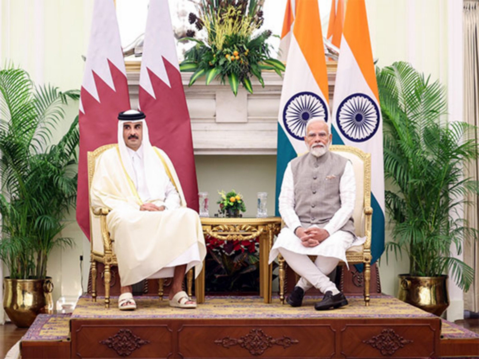 Qatar Amir calls PM Modi, offers condolences over death of 12 Indians in Ras Laffan blast