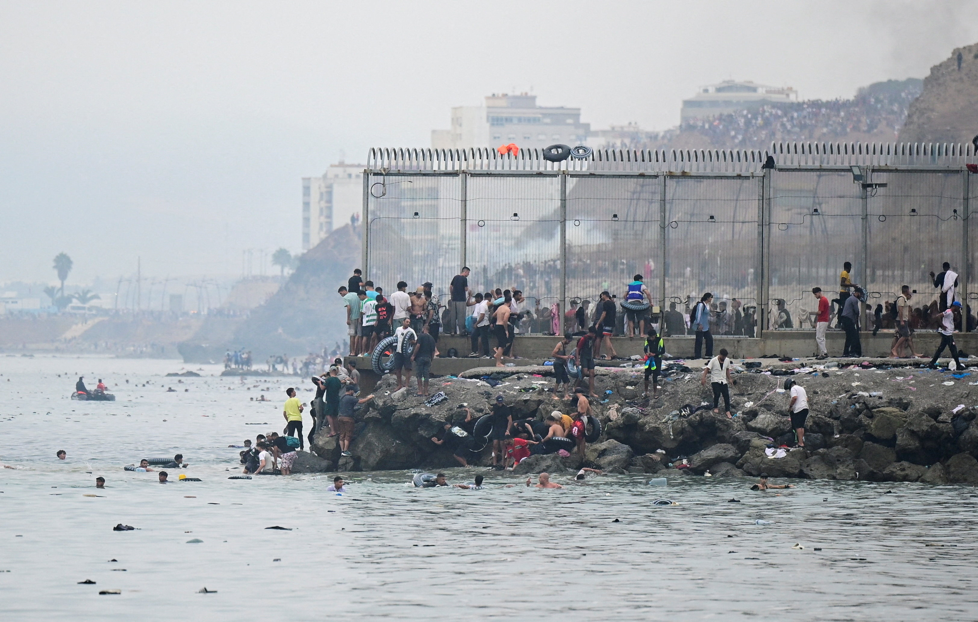 Inside the Ceuta Border Crisis Where Concrete Fails and Desperation Wins