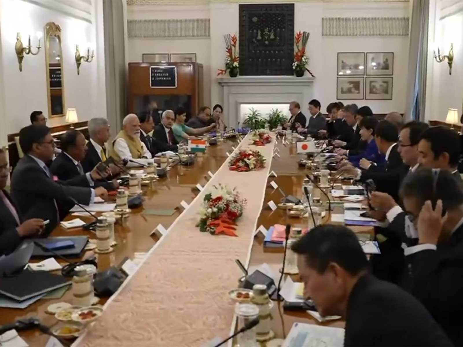 PM Modi and Japanese PM Sanae Takaichi hold delegation-level talks at Hyderabad House