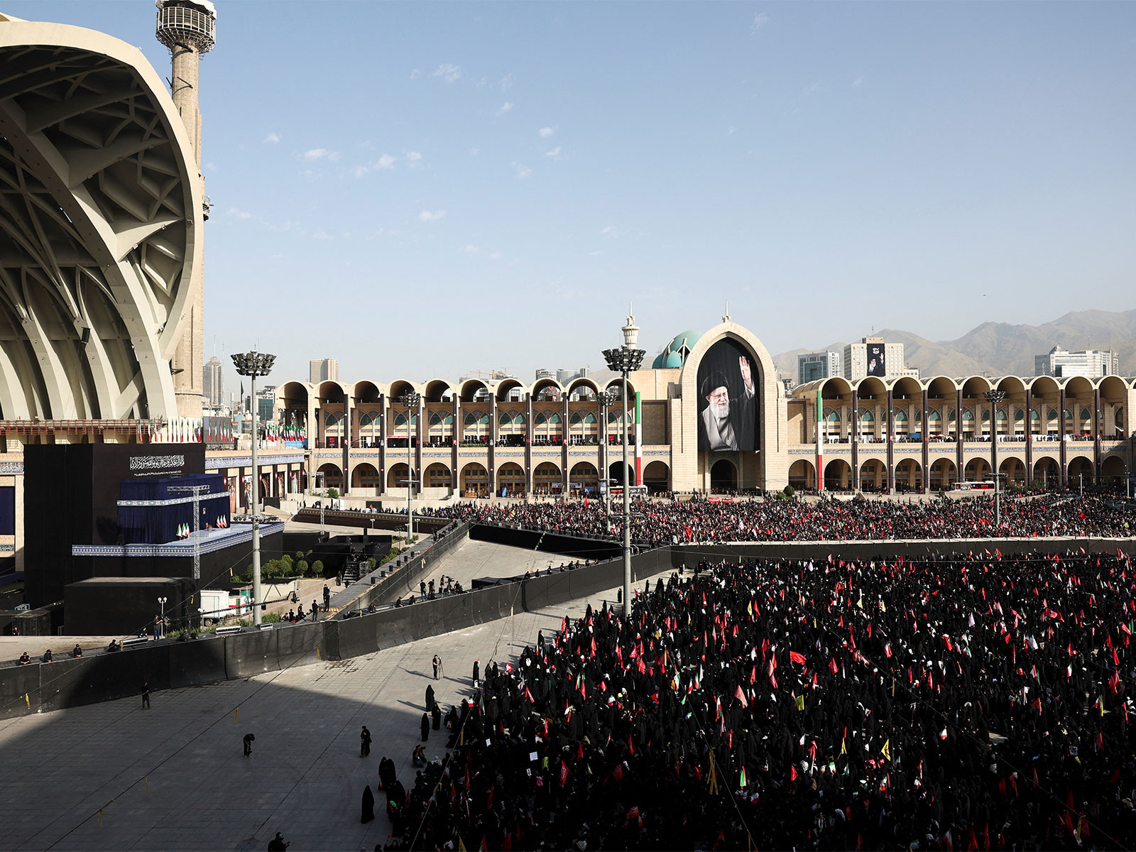Iran mourns former Supreme Leader as millions gather in Tehran for funeral ceremony