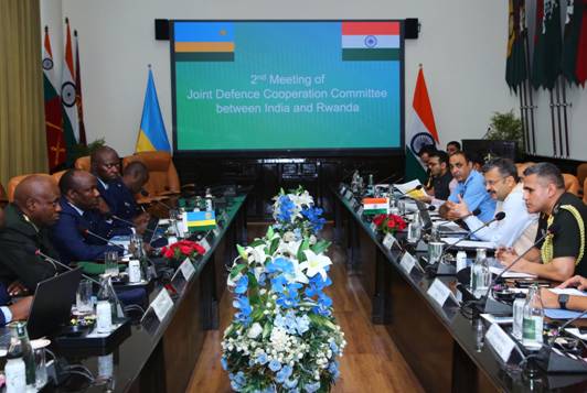 India, Rwanda set to expand bilateral defence partnership during 2nd Joint Defence Cooperation Committee meeting
