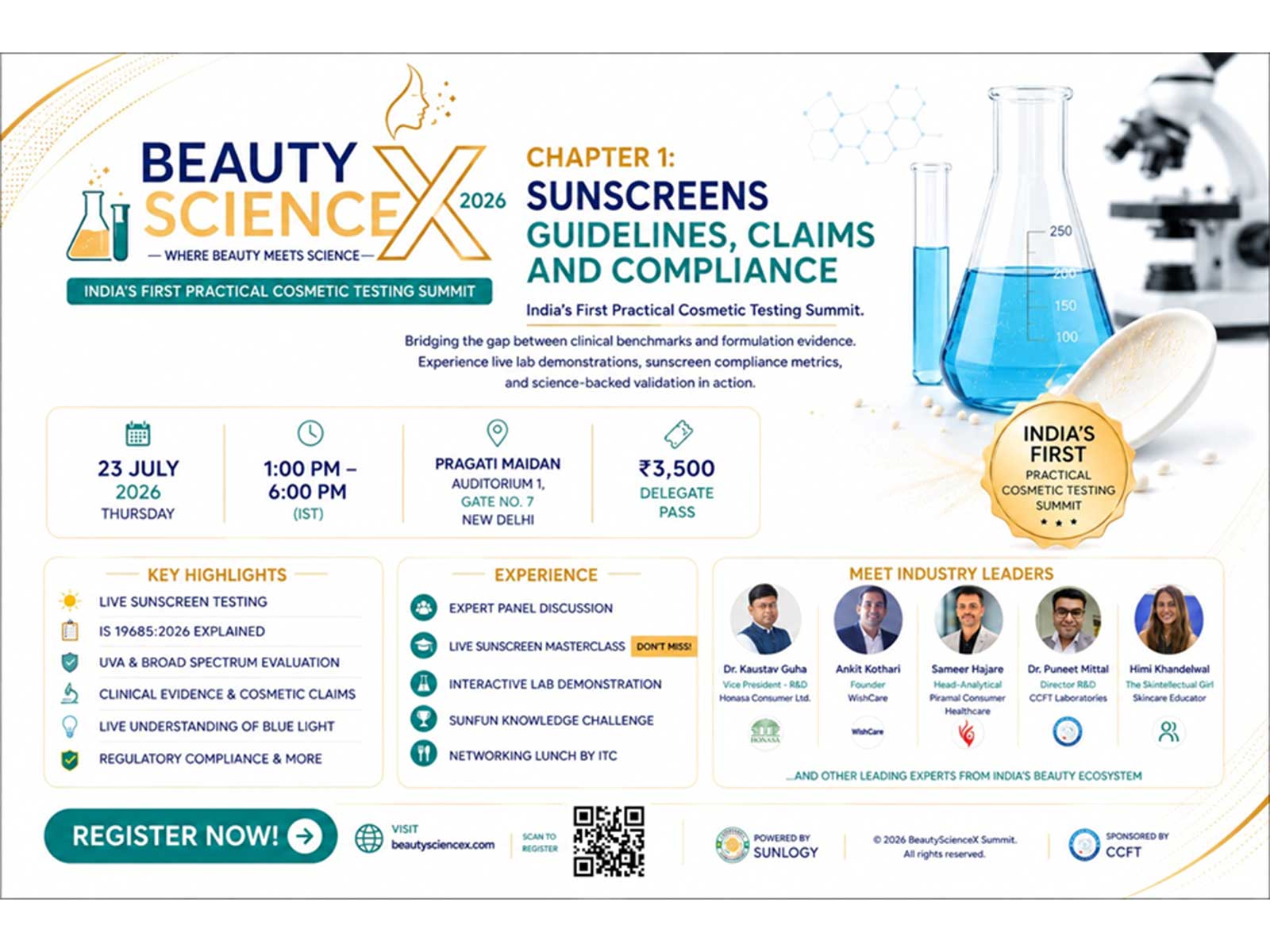 Beauty Science X 2026 Hosts Summit on New IS 19685:2026 Sunscreen Guidelines