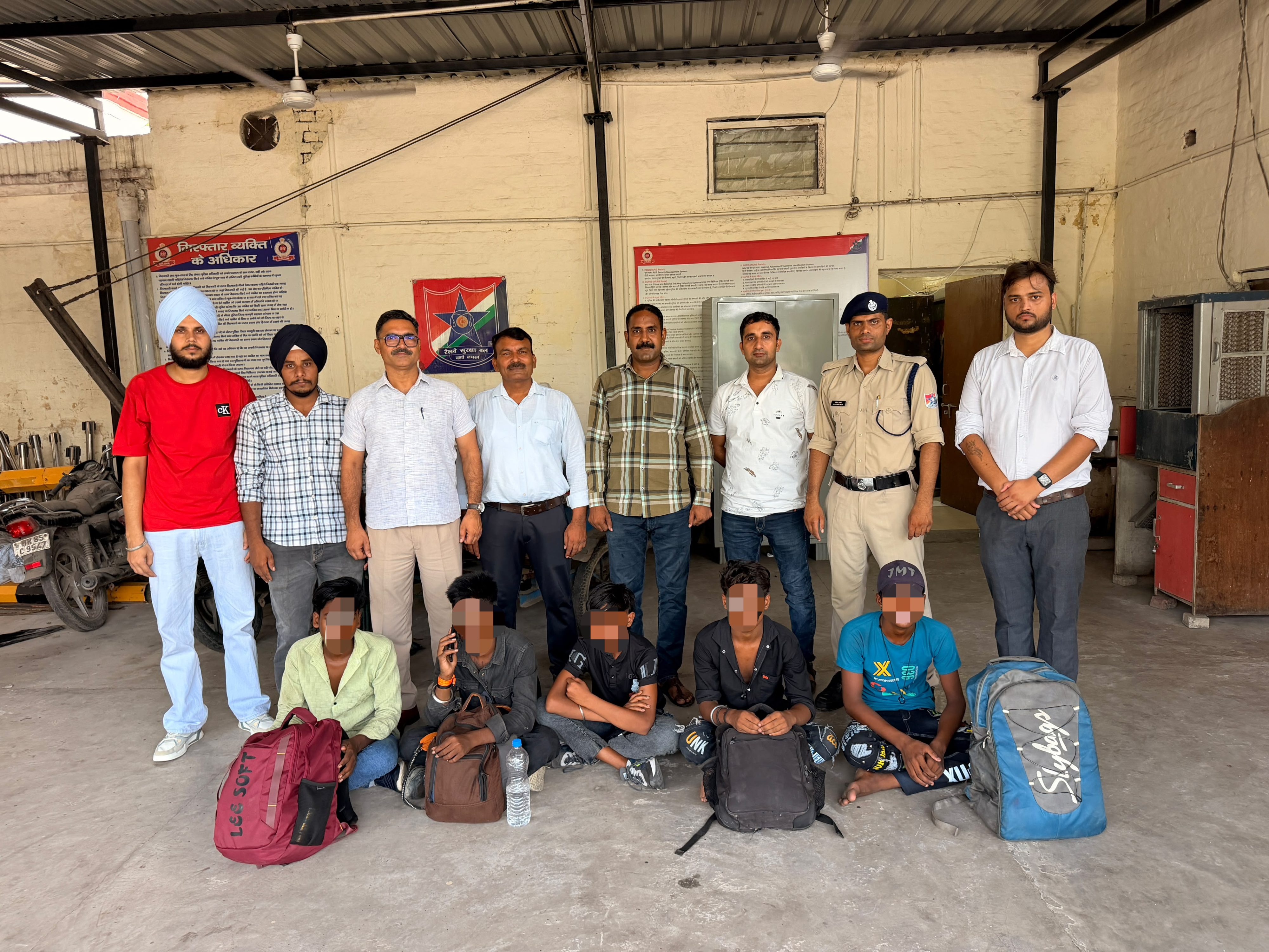 228 minors rescued from trains in Ambala in 7 months