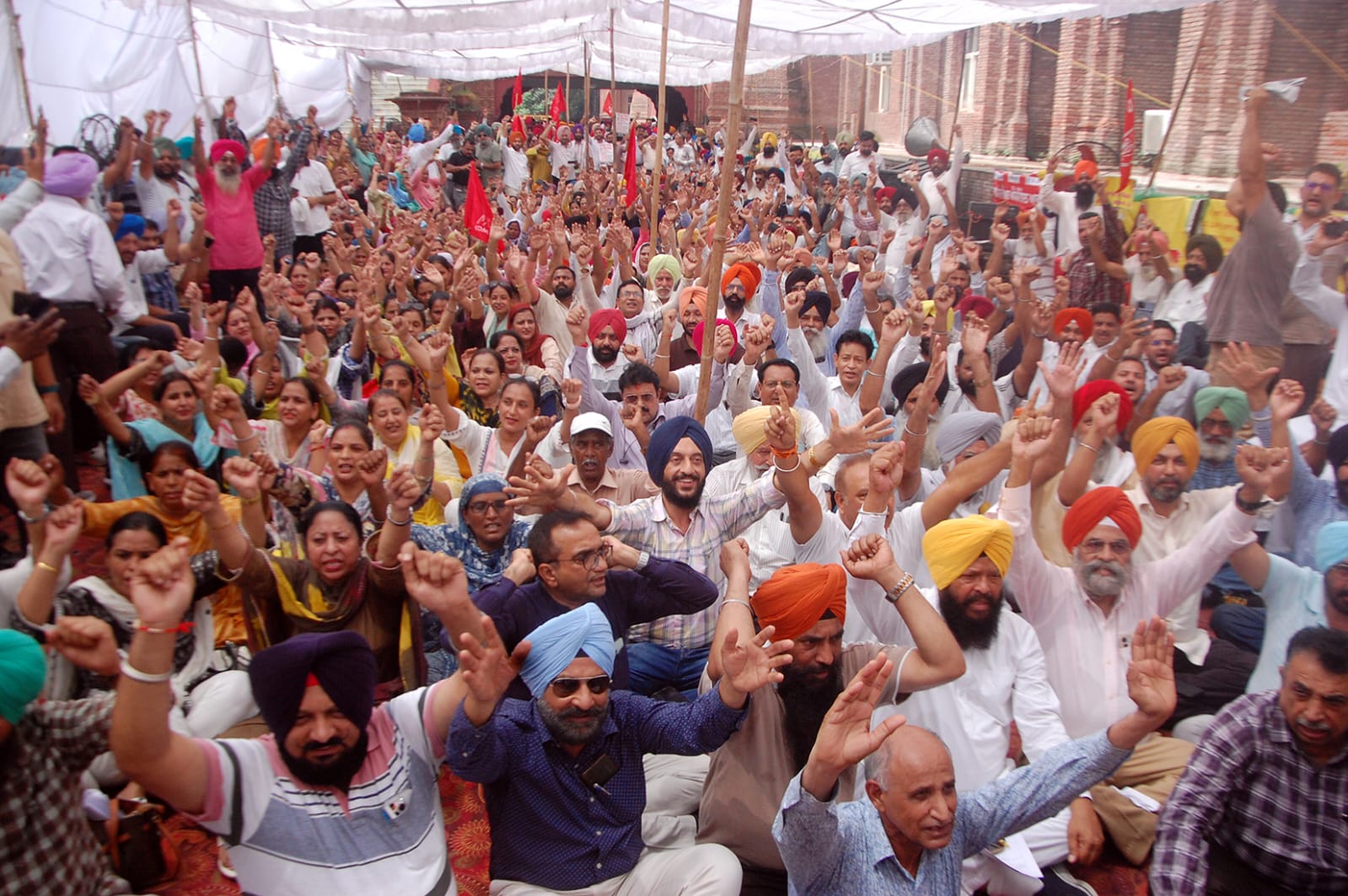 Punjab government contemplating strong action against protesting employees