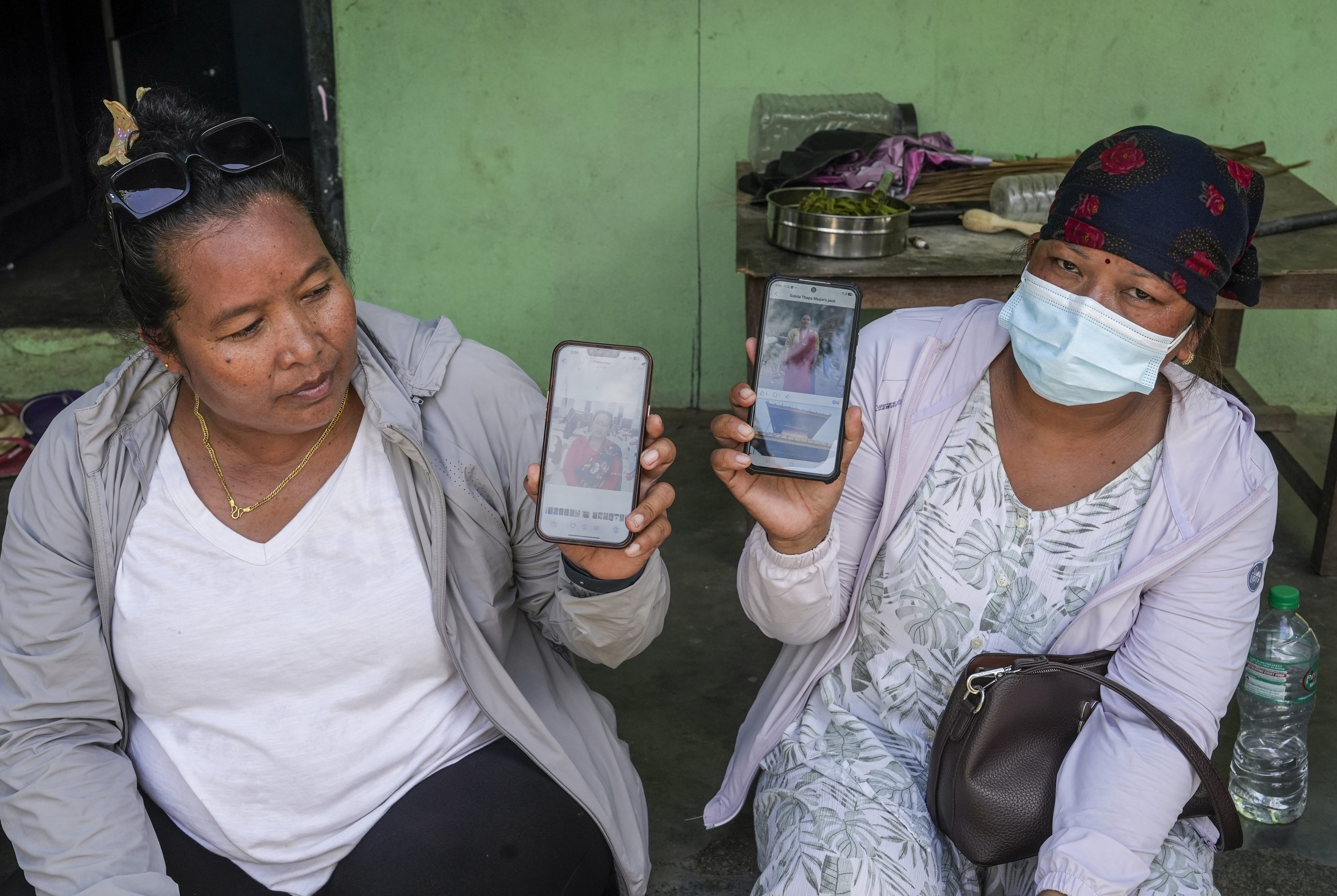 Hundreds gather outside Nepal hospitals looking for loved ones after flash floods kill over 300