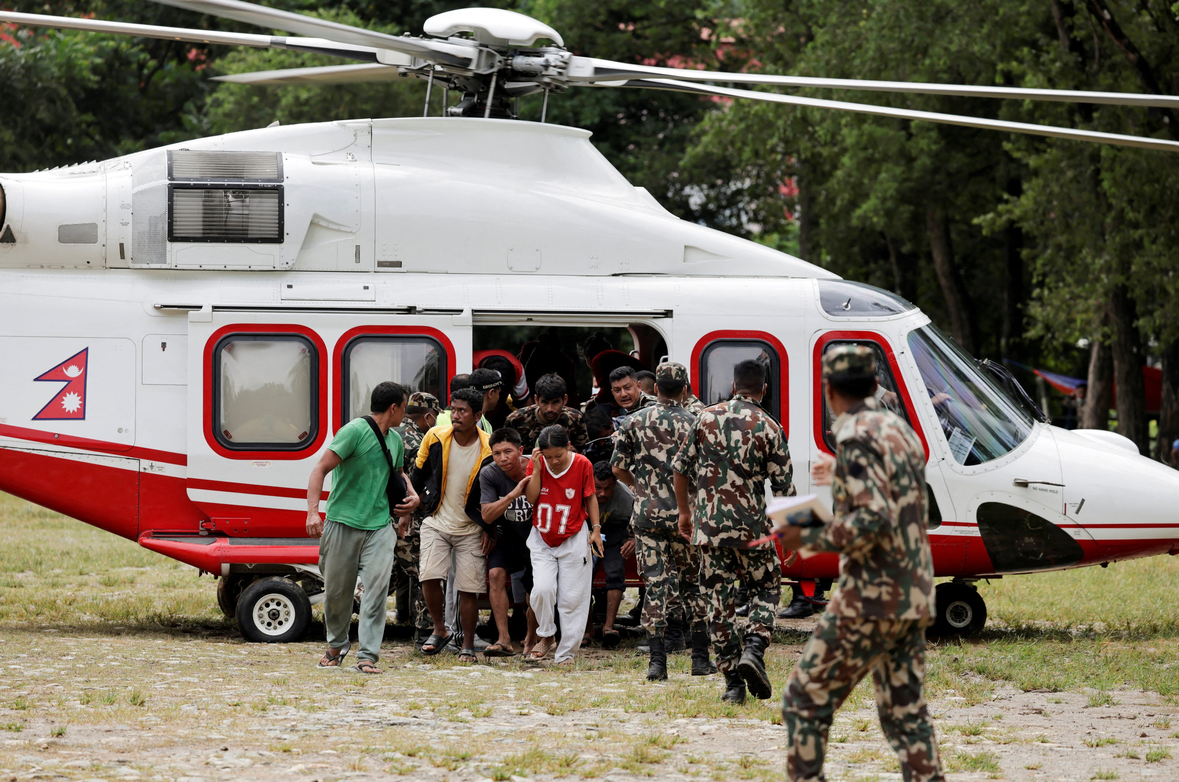 Swept away, buried and stranded: Nepal flood survivors recall desperate escapes