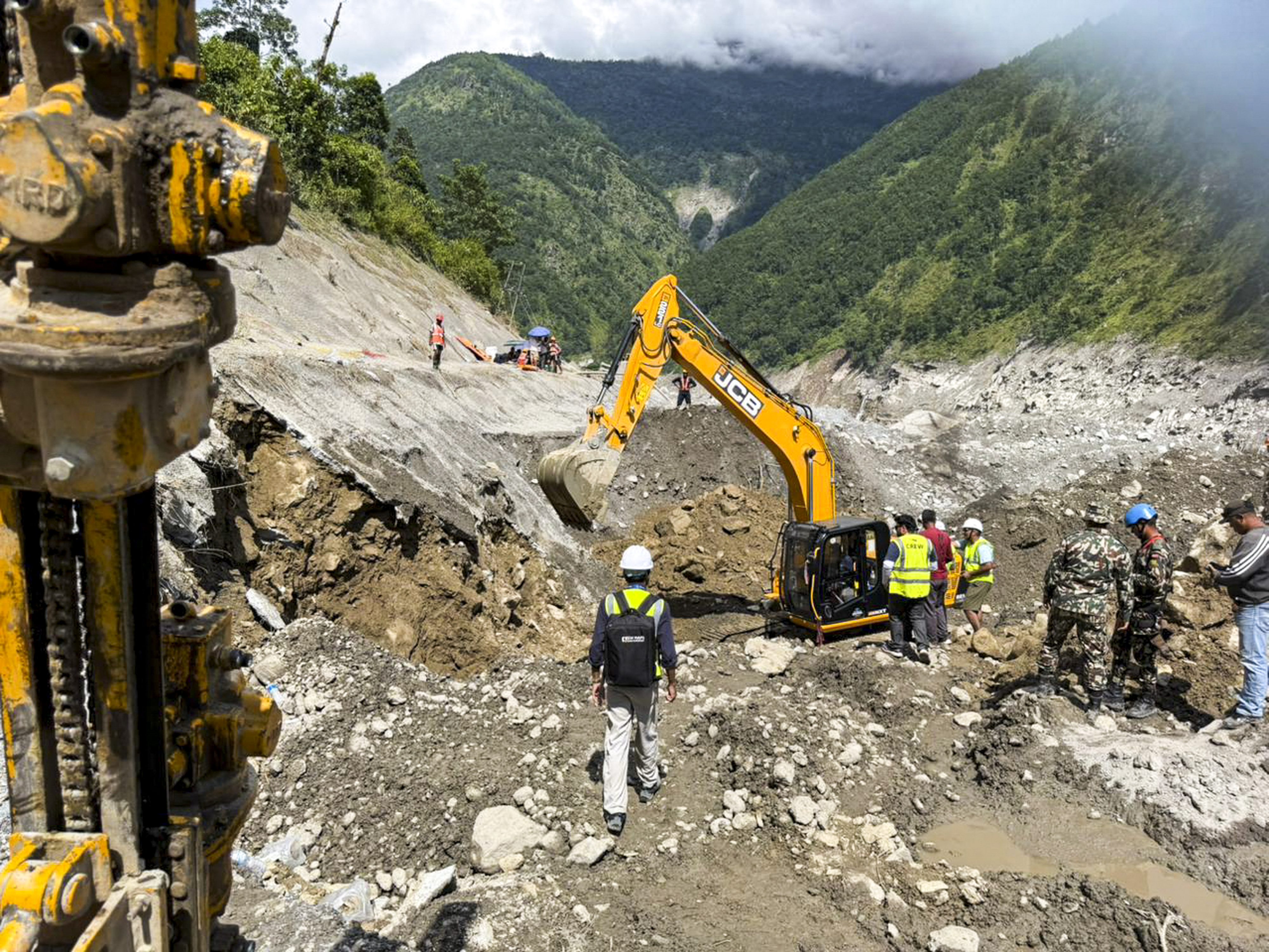 A child’s cry from the rubble, a mother swept away: Nepal flood survivors’ stories