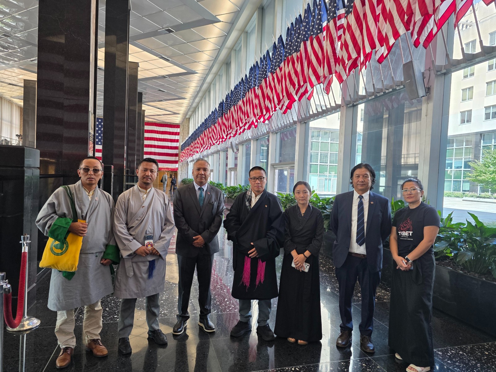 High-level meeting held with special coordinator for Tibetan issues Riley Barnes at US State Department on sacrifice of Pawo Lobga Rangzen