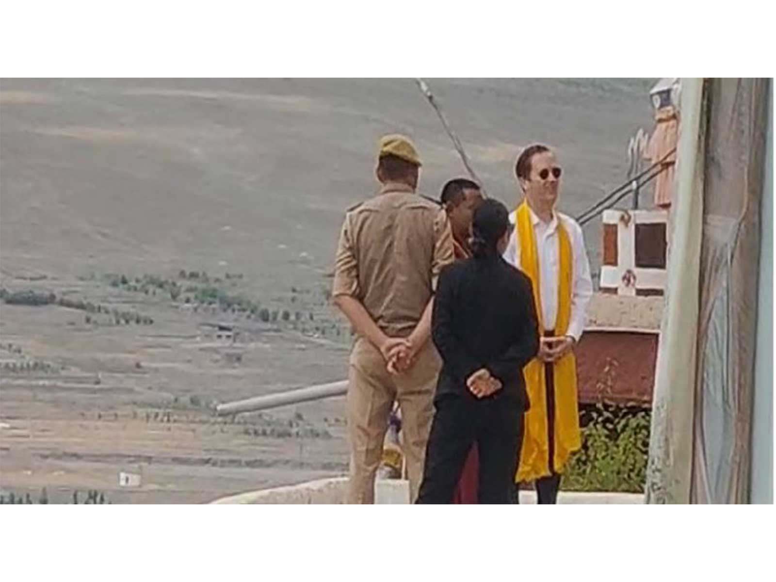 US Ambassador Sergio Gor visits Thiksey Monastery in Ladakh