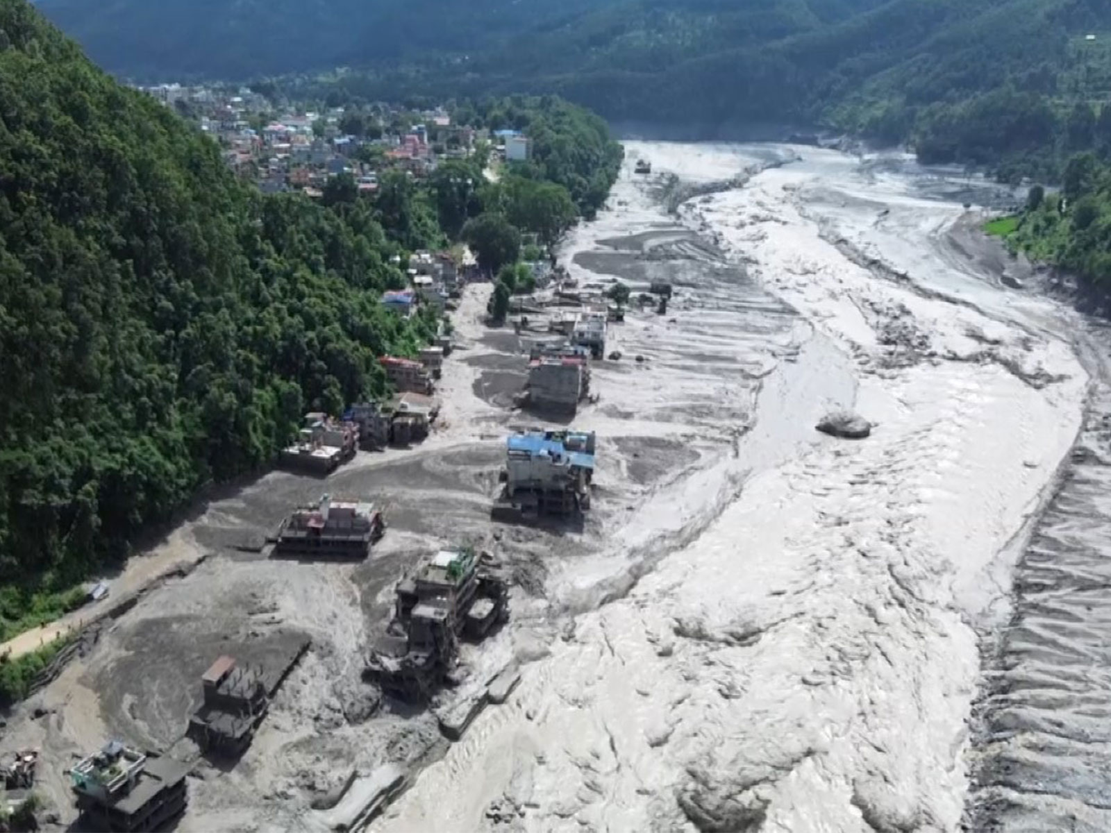 At least 7 dead, 9 security personnel missing as flash flood devastates Rasuwa district: Report