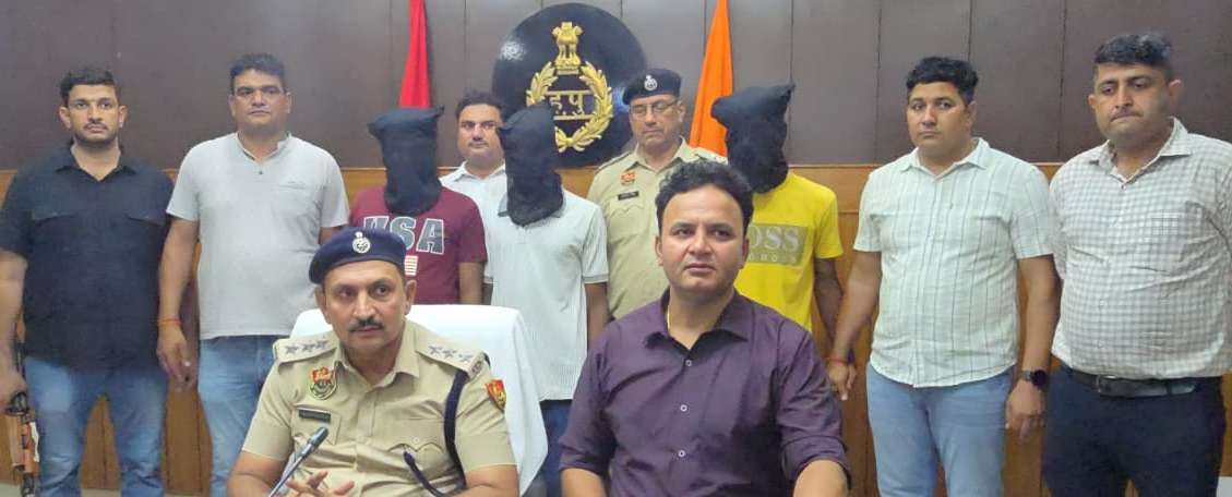 Panipat police solve robbery case within 24 hours, arrest 3