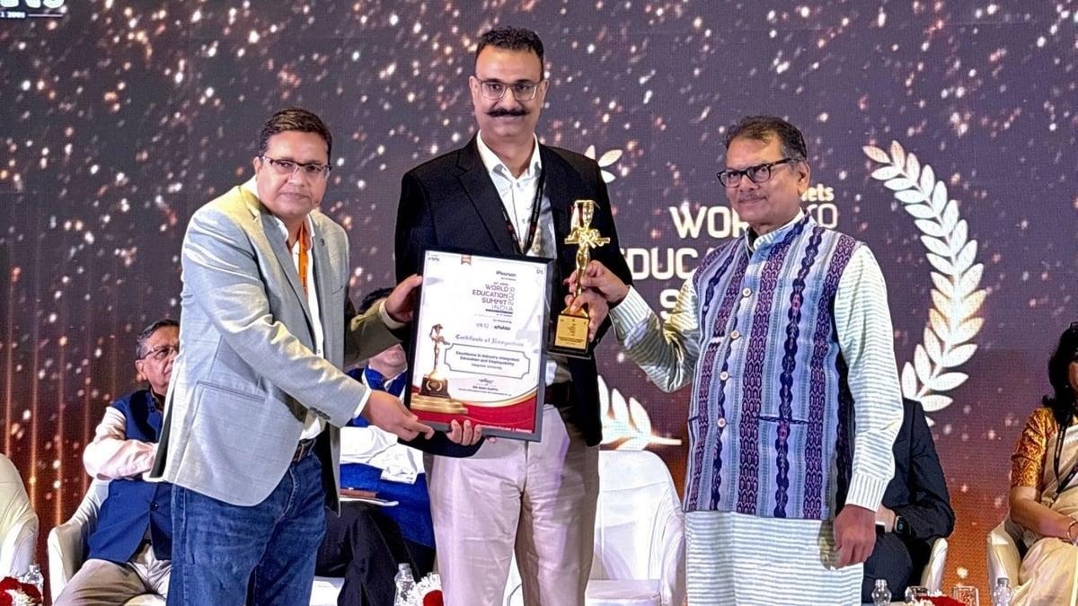 galgotias university honoured for excellence in industry aligned curriculum and employability at 36th elets world education summit