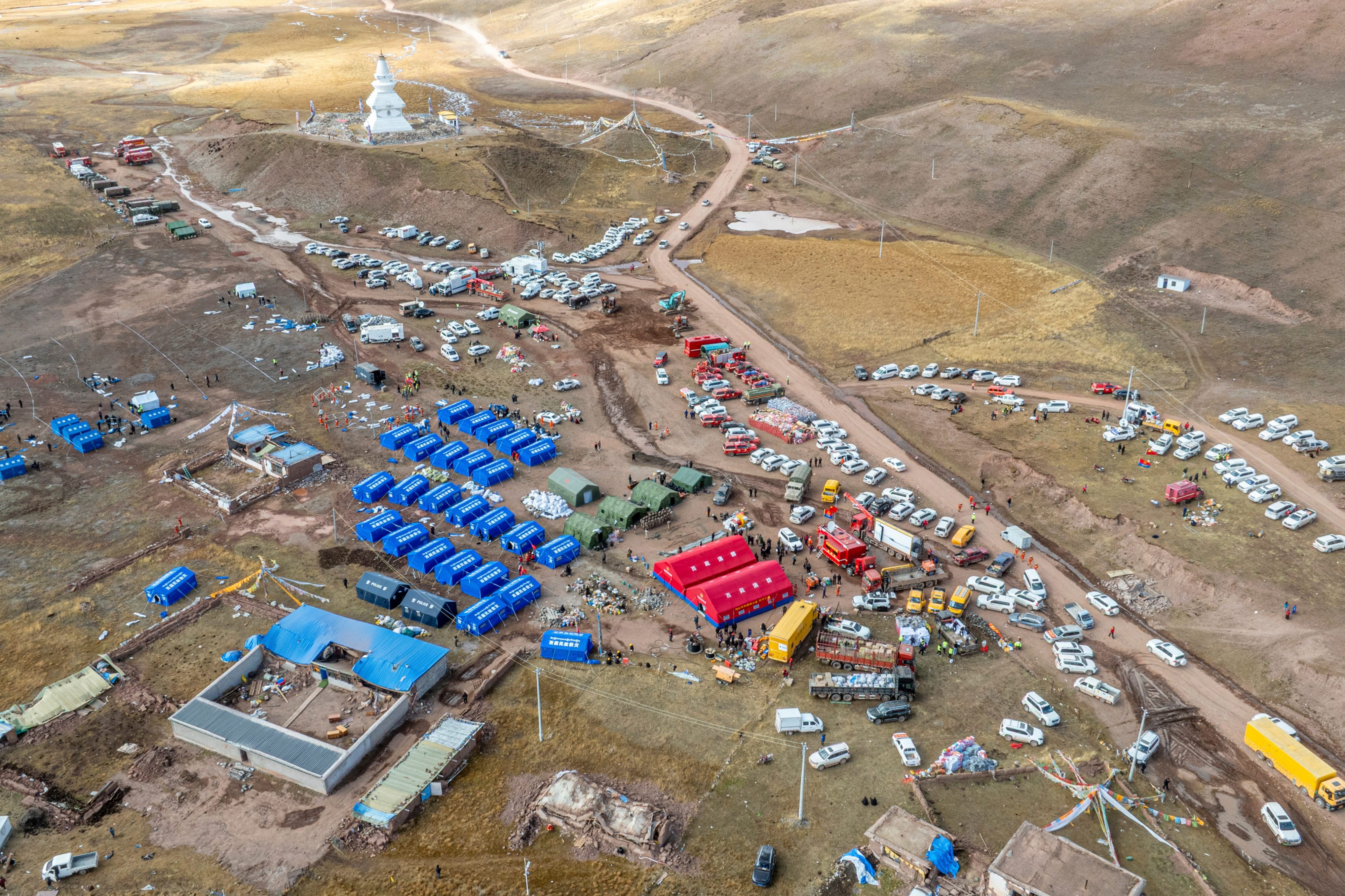 5.3-magnitude quake hits China’s Qinghai after 7.0-magnitude Tibet temblor kills 16