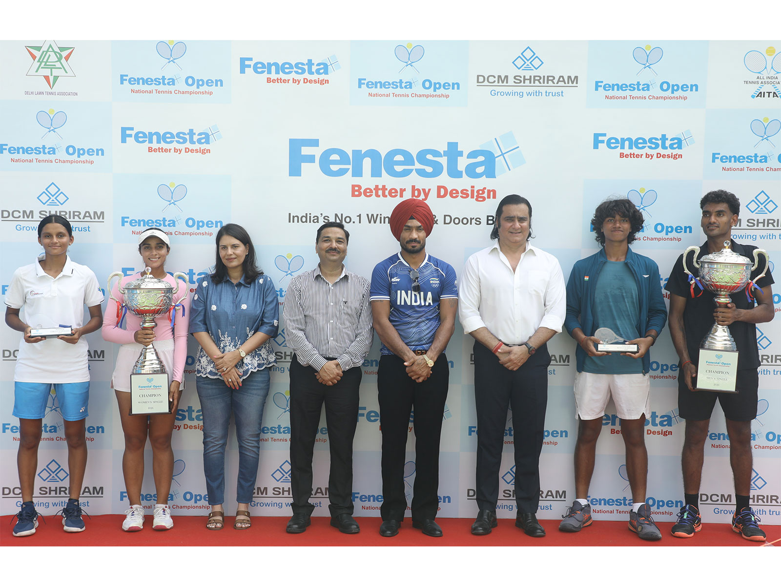 vaidehee chaudhari wins third fenesta open title  maan kesharwani claims maiden men’s crown